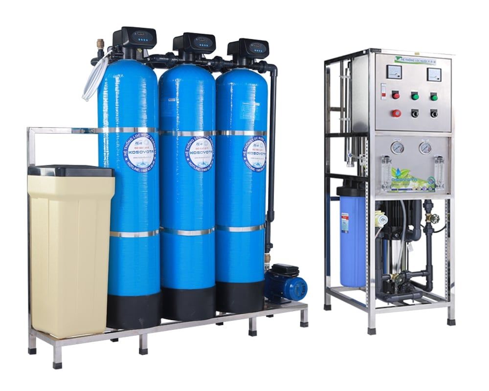 KOSOVOTA 500L/h HT500/AT纯水过滤系统（PPR或UPVC） 