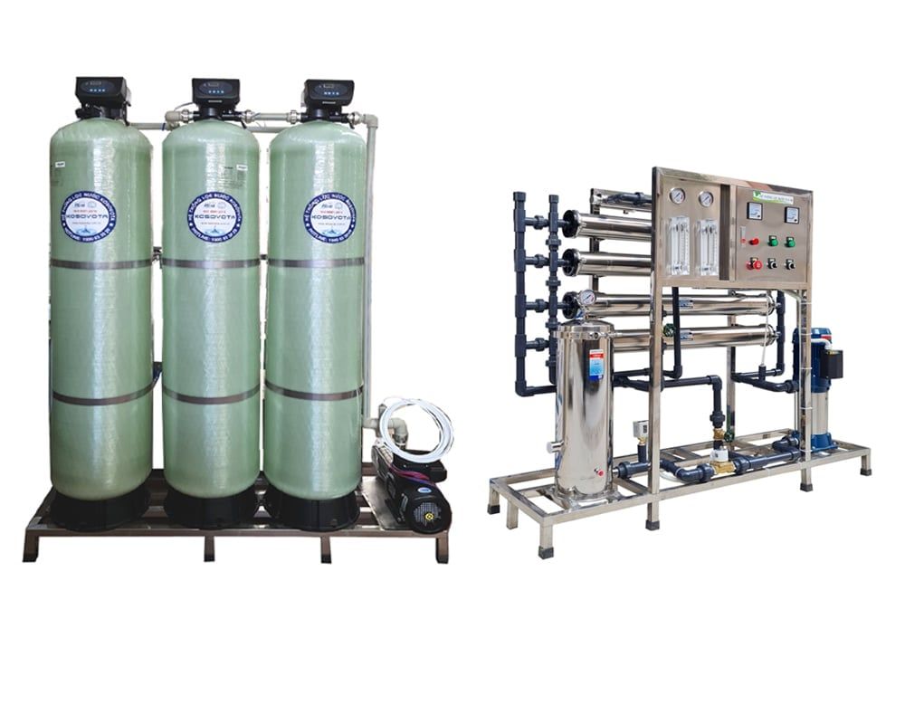  KOSOVOTA 1000L/h HT1000/AT纯水过滤系统（PPR或UPVC） 