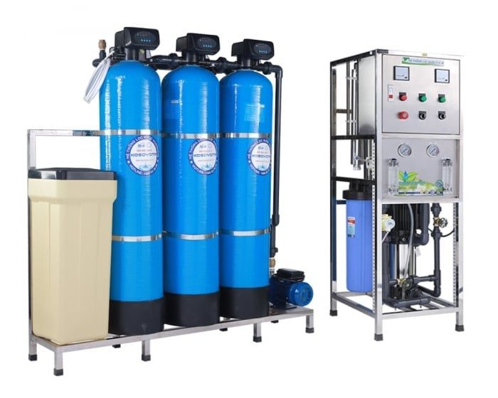  KOSOVOTA 500L/h HT500/AT纯水过滤系统（PPR或UPVC） 