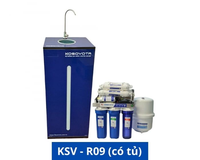  科索沃RO 10L/h家庭纯水机KSV-R09有柜 