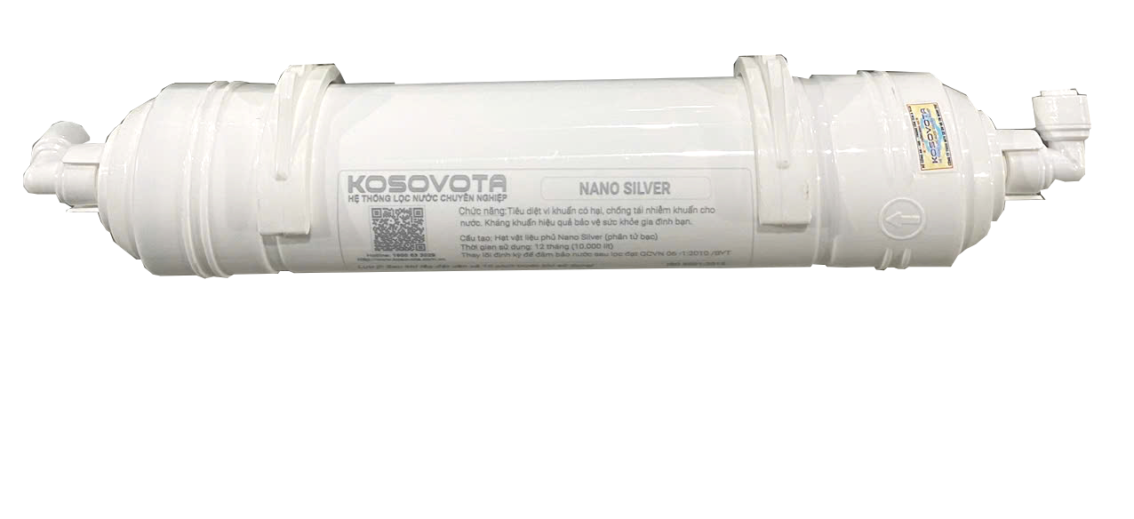  Lõi lọc nước khử khuẩn Nano Silver Kosovota 