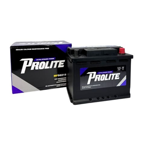 Bình ắc quy Ô tô NGOẠI NHẬP - Prolite DIN56219 12V - 62AH