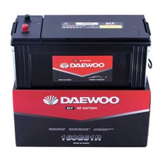Bình ắc quy tàu thuyền Daewoo 160G51R 12V - 150AH (HÀNG NHẬP KHẨU)