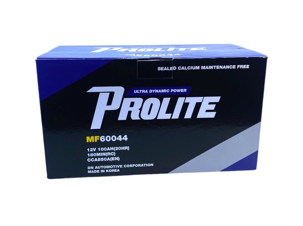 Bình ắc quy Ô tô NGOẠI NHẬP - Prolite DIN60044 12V - 100Ah