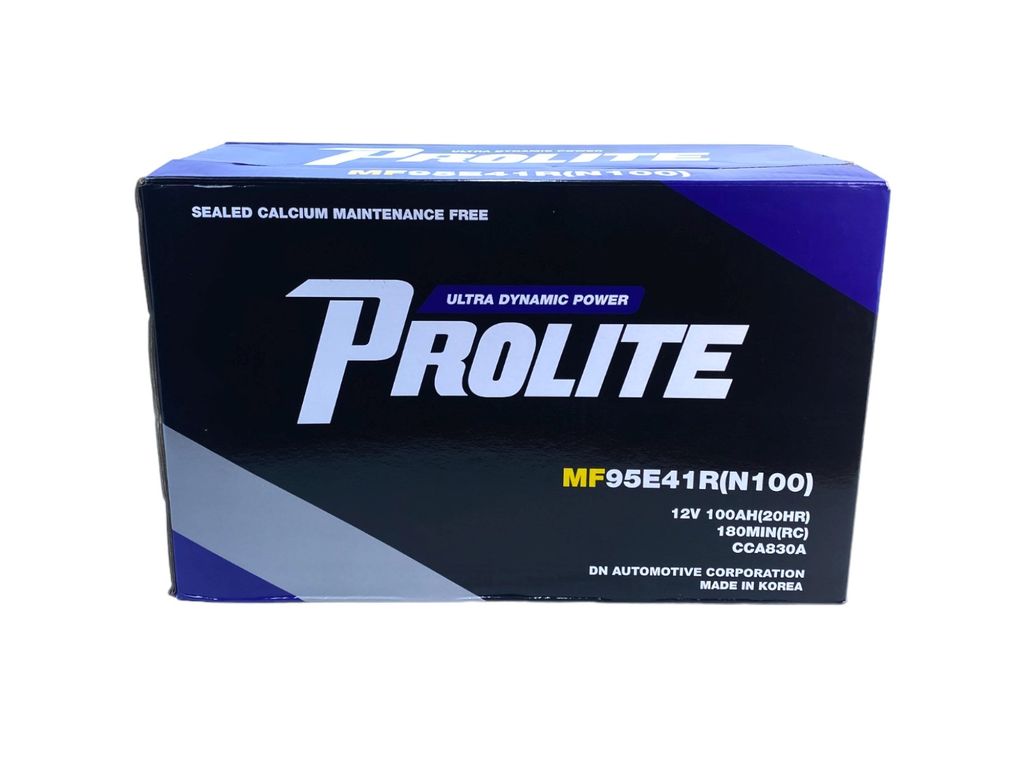 Bình ắc quy tàu thuyền Prolite 95E41R 12V - 100AH  (HÀNG NHẬP KHẨU)
