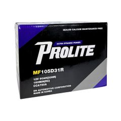 Bình ắc quy Ô tô NGOẠI NHẬP - Prolite 105D31R  12V - 90Ah