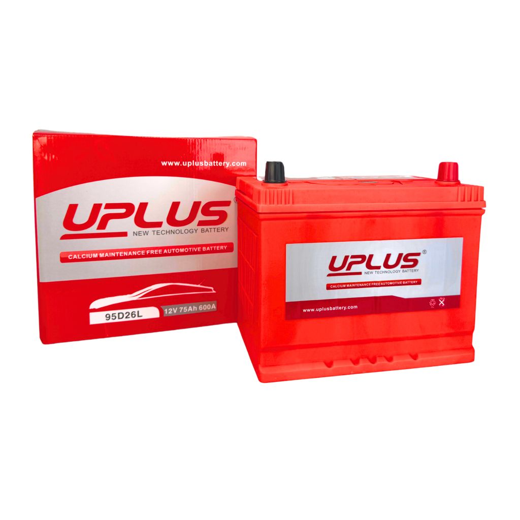 Ắc quy ô tô Uplus 95D26L 12V - 75Ah