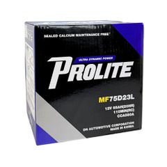 Bình ắc quy Ô tô NGOẠI NHẬP - Prolite 75D23L  12V - 65Ah