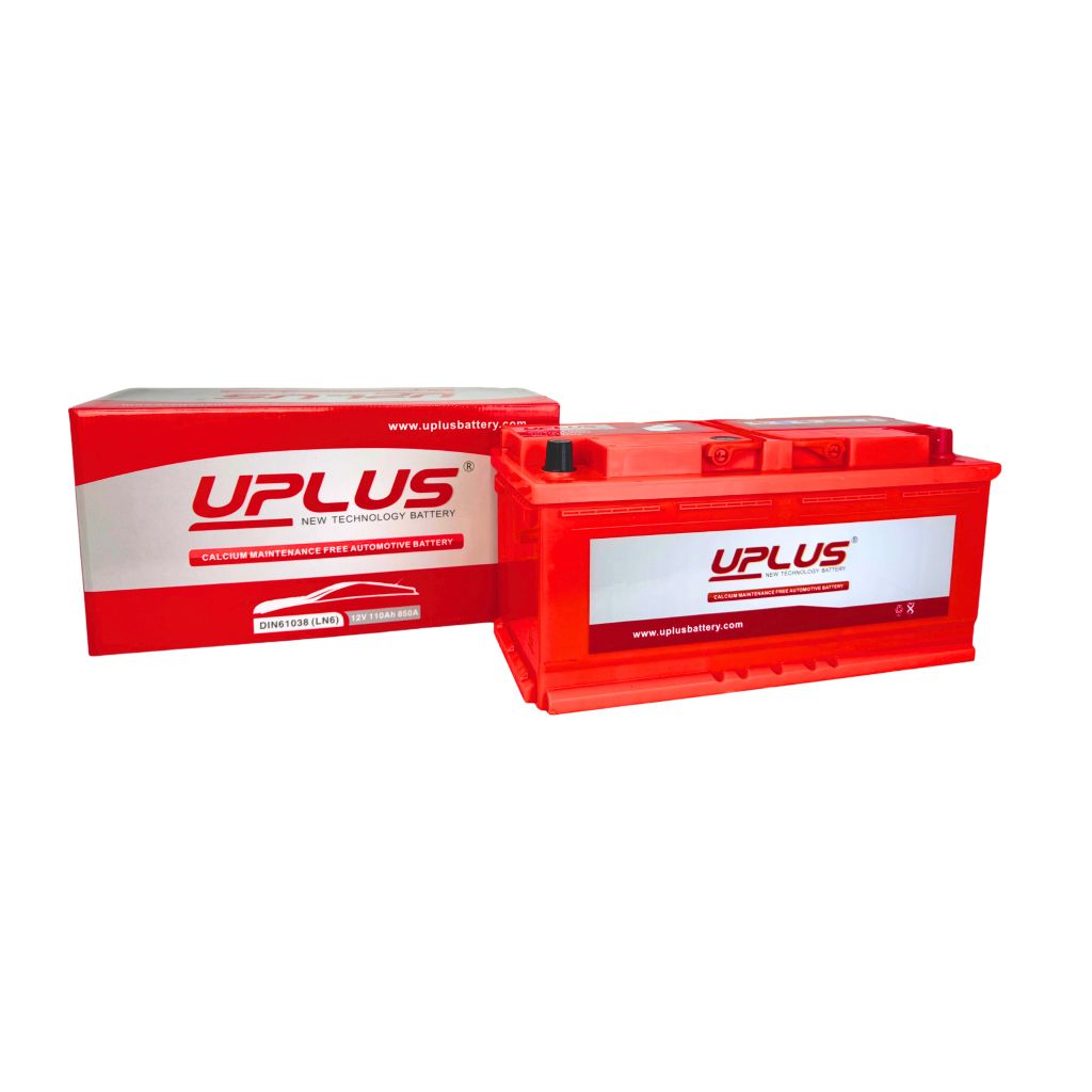 Ắc quy ô tô Uplus DIN61038 (LN6) 12V - 110Ah