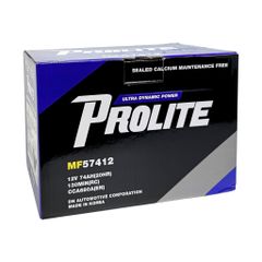 Bình ắc quy Ô tô NGOẠI NHẬP - Prolite DIN57412 12V - 74Ah