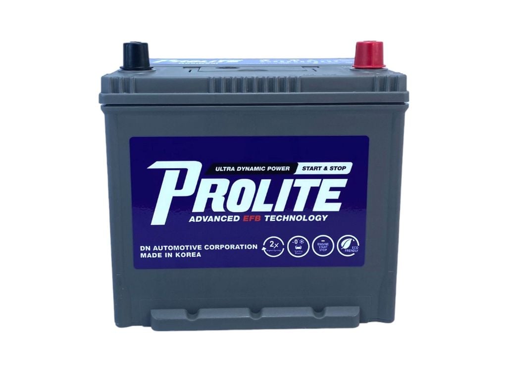 Bình ắc quy Ô tô NGOẠI NHẬP - Prolite ECQ85 (EFB) 12V - 65Ah