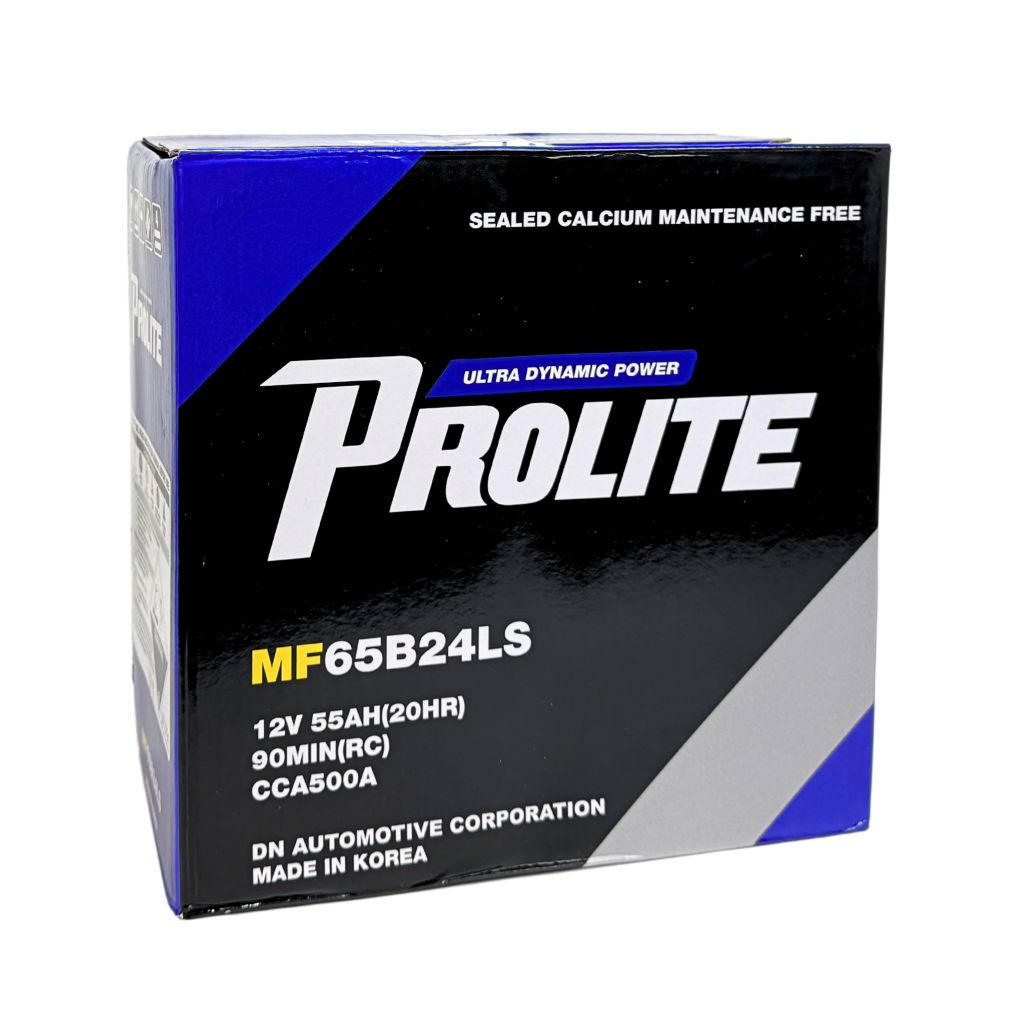 Bình ắc quy Ô tô NGOẠI NHẬP - Prolite 65B24LS  12V - 55Ah