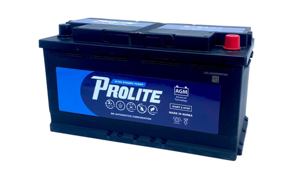 Bình ắc quy Ô tô NGOẠI NHẬP - Prolite AGM 95 LN5 12V - 95Ah