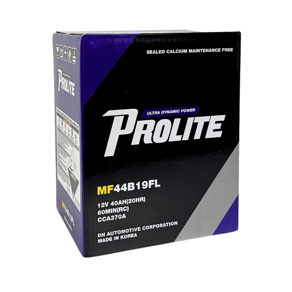 Bình ắc quy Ô tô NGOẠI NHẬP - Prolite 44B19FL 12V - 40Ah