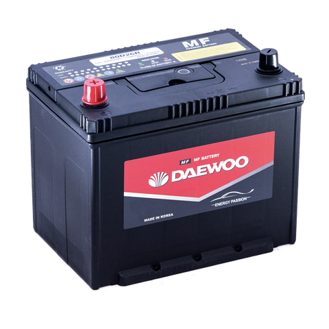 Bình ắc quy Ô tô NGOẠI NHẬP - Daewoo 90D26L 12V-75AH
