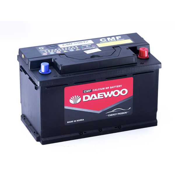 Bình ắc quy Ô tô NGOẠI NHẬP - Daewoo DIN59042 12V - 90AH