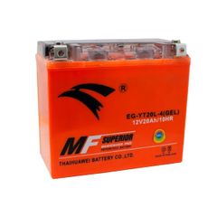 Bình ắc quy xe moto PKL EAGLE EG-YT20L-4(GEL)-12V-20Ah (HÀNG NGOẠI NHẬP)