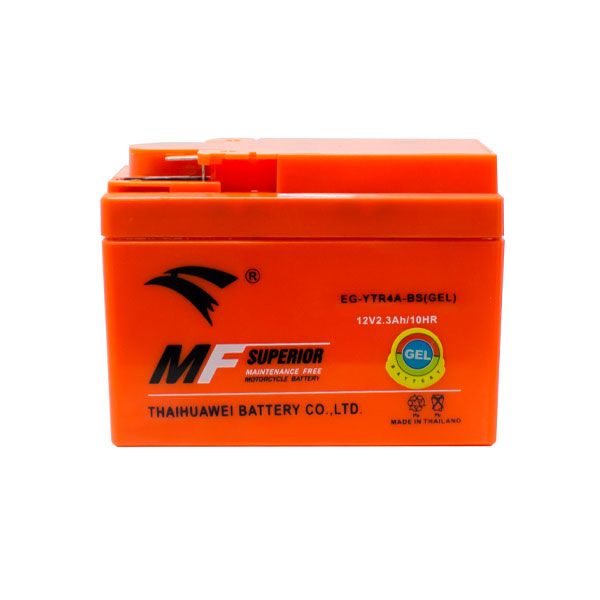 Bình ắc quy xe máy EAGLE EG-YTR4A-BS(GEL)-12V-2.3Ah (HÀNG NGOẠI NHẬP)