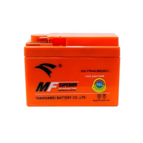 Bình ắc quy xe máy EAGLE EG-YTR4A-BS(GEL)-12V-2.3Ah (HÀNG NGOẠI NHẬP)