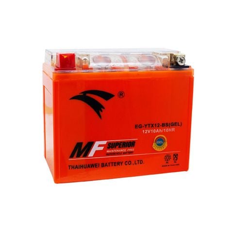 Ắc quy Eagle YTX12-BS (GEL) 12V-10AH - HÀNG NGOẠI NHẬP