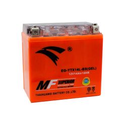 Bình ắc quy xe moto PKL EAGLE EG-YTX14L-BS(GEL)-12V-14Ah (HÀNG NGOẠI NHẬP)