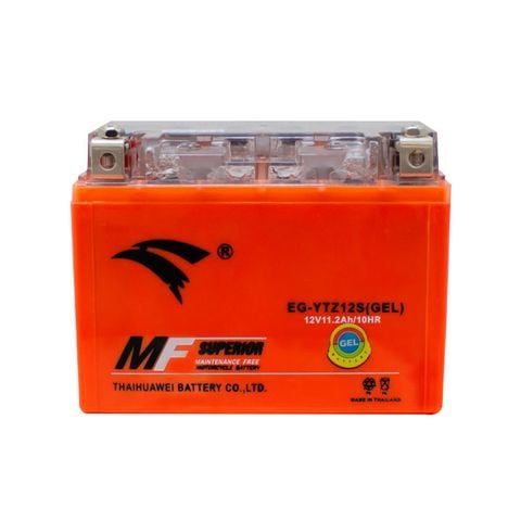 Bình ắc quy xe moto PKL EAGLE-YTZ12S(GEL)-12V-11.2Ah (HÀNG NGOẠI NHẬP)