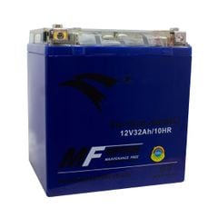 Bình ắc quy xe moto PKL Eagle YB32L-BS (GEL) 12V-32AH (HÀNG NGOẠI NHẬP)