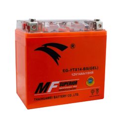 Bình ắc quy xe moto PKL EAGLE EG-YTX14-BS(GEL)-12V-14Ah (HÀNG NGOẠI NHẬP)