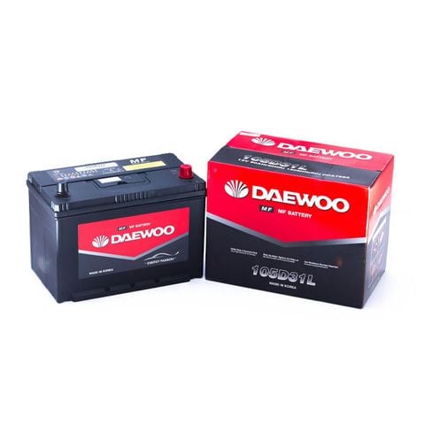 Bình ắc quy Ô tô NGOẠI NHẬP - Daewoo 105D31L 12V - 90AH