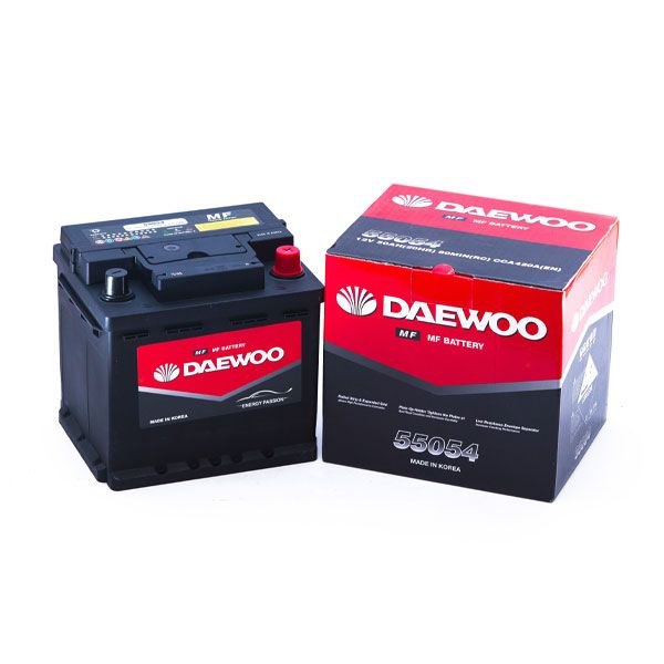 Bình ắc quy Ô tô NGOẠI NHẬP - Daewoo DIN55054 12V - 50Ah