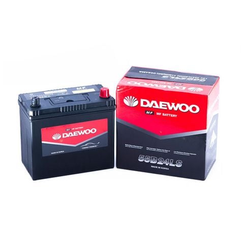 Bình ắc quy Ô tô NGOẠI NHẬP - Daewoo 55B24LS 12V - 45AH