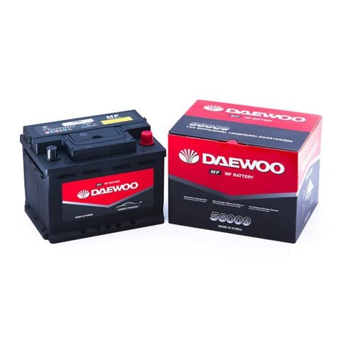 Bình ắc quy Ô tô NGOẠI NHẬP - Daewoo DIN56009 12V - 60AH