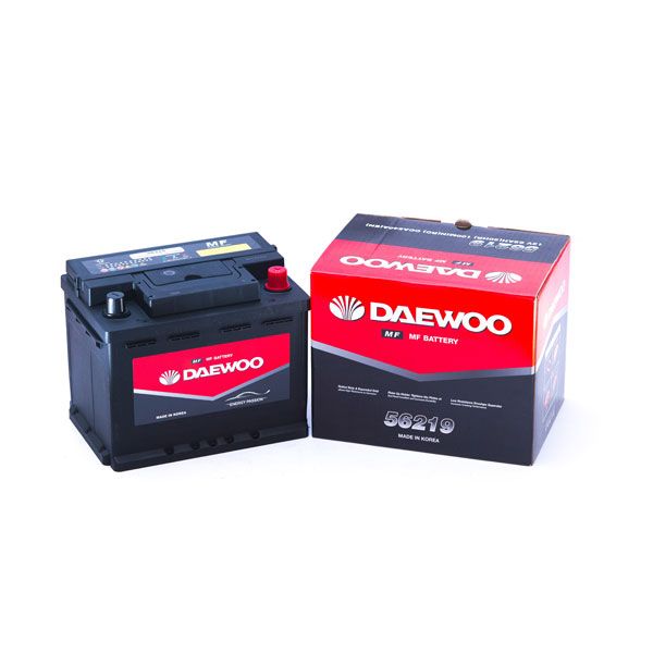 Bình ắc quy Ô tô NGOẠI NHẬP - Daewoo DIN56220 12V - 62AH