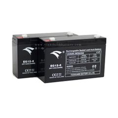 Bình ắc quy cho bộ lưu điện UPS EAGLE EG12-6 6V-12AH (HÀNG NGOẠI NHẬP)