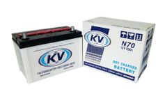 Bình ắc quy Ô tô KV N70 12V-70AH (HÀNG NHẬP KHẨU)