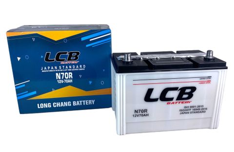 Bình ắc quy Ô tô NGOẠI NHẬP - LCB 12V - 70Ah