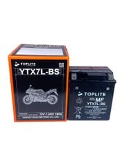Ắc quy Toplite YTX7L-BS 12V-7AH (HÀNG NGOẠI NHẬP)