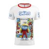  Áo T-shirt Otso Nam Smurfs Manga White 