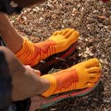 Tất Xỏ Ngón Injinji - ULTRA RUN Mini-Crew (Desert Orange) 