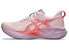  Giày Chạy Road Nữ ASICS - NOVABLAST 5 - WHITE/CORAL REEF 