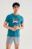  Áo T-shirt Nam Sub2 Sub2 Signature - Teal Blue 