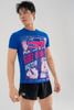  Áo T-shirt Nam Sub2 Retro Car - Cobalt 