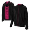  Áo Hoodie Unisex Mude Sunshield - Black/ Pink neon 