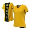  Áo T-shirt Nữ Mude Training - Yellow/ Navy 
