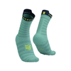  Tất thể thao Compressport - Pro Racing Socks v4.0 Ultralight - EGGSHELL BLUE/DRESS BLUES/GREEN SHEEN 