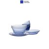  Bộ bàn ăn 12 D7012LB Duralex -  Lys xanh marine Thủy tinh cường lực cao cấp Pháp 
