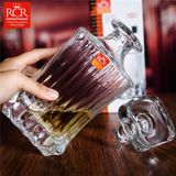  Bình vuông pha lê Ý RCR Adagio 750ml 
