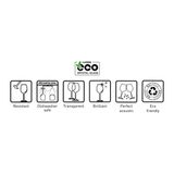  Bộ 6 ly cao pha lê Ý RCR Ego 500ml 