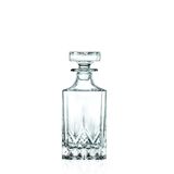  Bộ bình vuông và 6 ly nhỏ pha lê Ý RCR Opera 550ml - 60ml 