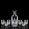 Bộ bình vuông và 6 ly nhỏ pha lê Ý RCR Opera 550ml - 60ml 